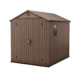 Keter Darwin Shed 6x8ft Wood Brown KET252004