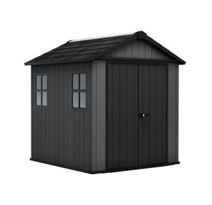 Keter Newton Plus Shed 7.5x7ft Grey KET260263