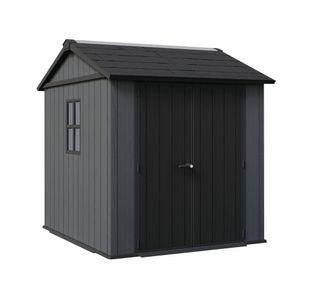 Keter Newton Plus Shed 7x7.5ft Grey KET260264