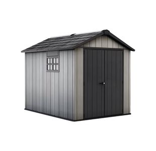Keter Oakland Shed 7.5x9ft Grey KET255642