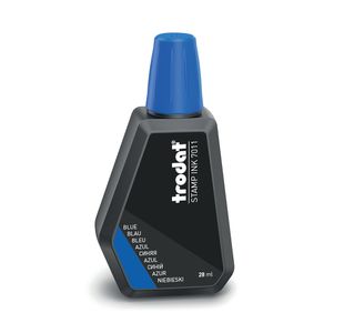 Trodat 7011 Stamp Pad Ink Blue 55883