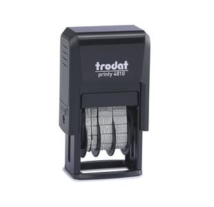 Trodat 4810 Self-Inking Date Stamp Black 70169
