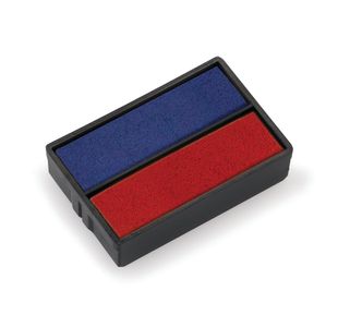 Trodat Ink Cartridge Replacement Pad 6/4850 Blue/Red (Pack of 2) 81026