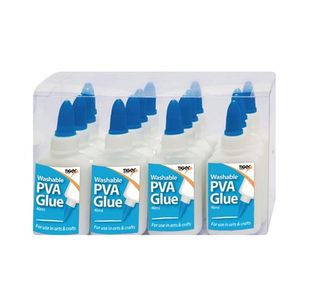 Tiger Washable PVA Glue 40ml (Pack of 16) 301559