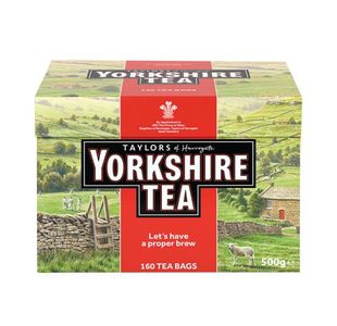 Yorkshire Tea Bags (160 Pack) 1029