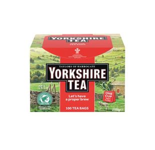 Yorkshire Tea String and Tag Tea Bags (Pack of 100) 1342