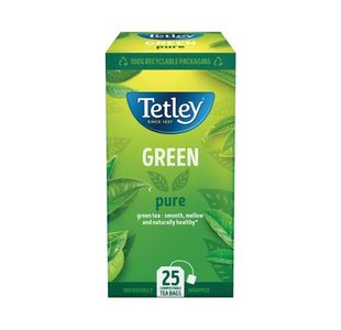 Tetley Pure Green Tea Bags (25 Pack) 1575A