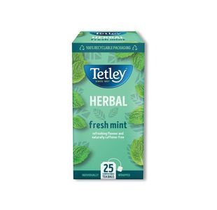 Tetley Mint Infusion Tea Bags (25 Pack) 1576A