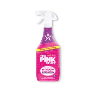 The Pink Stuff Window Cleaner with Rose Vinegar 850ml (Pack of 12) 473223