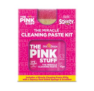 The Pink Stuff Paste + Squeezy Dual Sided Sponge Kit Pack of 6 576259