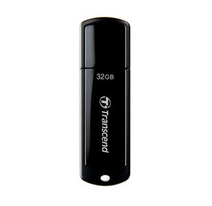 Transcend JetFlash 700 USB Flash Drive 32GB USB3.0 Black TS32GJF700
