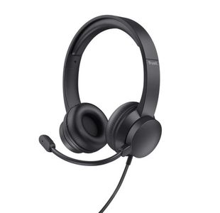 Trust HS-201 Wired USB Black PC Headset