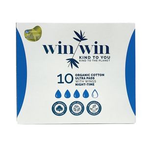 Win Win Sustainable Ultra Night Pad Pack 10 (Pack of 12) 1021