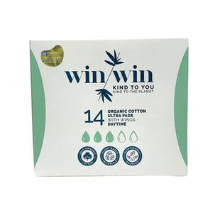 Win Win Sustainable Ultra Day Sanitary Pad Pack 14 (Pack of 12) 1024
