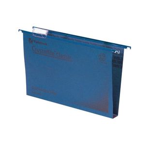 Rexel Crystalfile Classic Suspension File 30mm Blue (Pack of 50) 70625