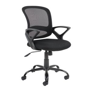 Tyler mesh back operator chair with black frame