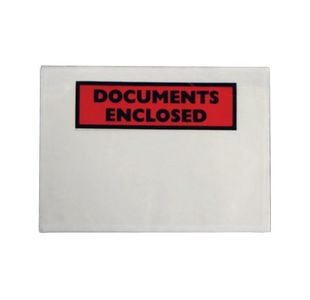 GoSecure Document Envelopes Documents Enclosed Self Adhesive DL (Pack of 1000) 4302004