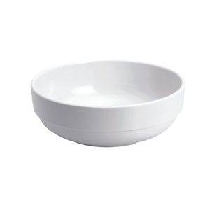 Glazed Bowl 7.5 Inch 19cm Melamine White (Pack of 6) GB-C108