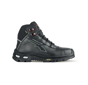 U.Power Legend High Cut Safety S3 Aluminium Toe Cap Leather Upper Boot 1Pr Black 13 UPRL1E13413