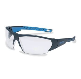 Uvex I-Works Eye Protection Anthracite/Blue (Pack of 10) UV9194171N
