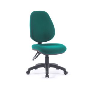 Vantage 100 2 lever PCB operators chair with no arms - Forest Green