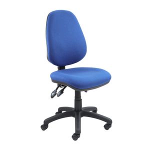 Vantage 200 3 lever asynchro operators chair with no arms - blue