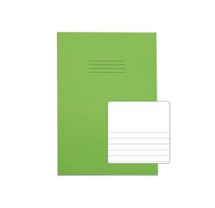 Rhino Exercise Book 32 Page TBF8 A4 Light Green (Pack of 100) VPW024-10-0