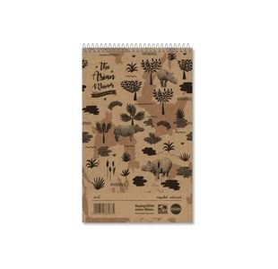 Rhino Recycled Shorthand Notebook 160 Pages 8mm Ruled 200 x 127mm (Pack of 10) SRN8