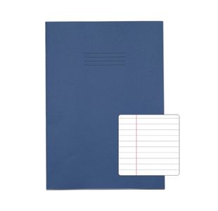 Rhino Exercise Book 80 Page F8M A4+ Dark Blue (Pack of 50) VDU080-277-2