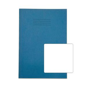 Rhino Exercise Book 80 Page 13x9in Blank Light Blue Contract (Pack of 50) VDUV080-161-8