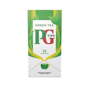 PG Tips Pure Green Envelope Tea Bags (Pack of 25) 800399