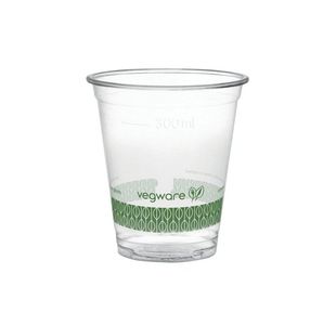 Vegware Cold Cup 12oz CE PLA 96 Series Clear (Pack of 1000) R360CE-VW