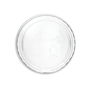 Vegware Portion Pot Lid 4oz and 2oz Clear (Pack of 2000) CF736