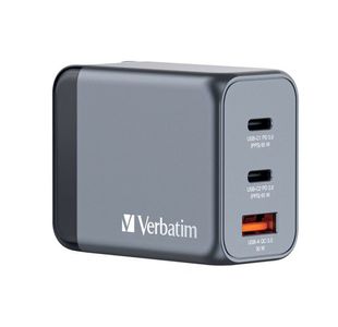 Verbatim GNC-65 GaN 65W 3 Port Charger 32201