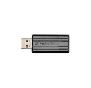 Verbatim Store N Go Pinstripe USB 2.0 Drive 128GB Black 49071