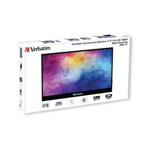 Verbatim PMT-17 Portable Touchscreen Monitor 17.3 Inch FHD 1080P 49593