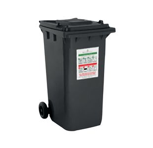 240L Lockable Wheeled Bin/Hopper Stores up to 6 Sacks