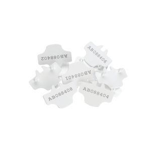 Versapak T2 Numbered Seals White (Pack of 500) NUMBEREDT2