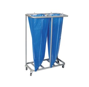 GoSecure Double Sack Holder Silver SH2SIL