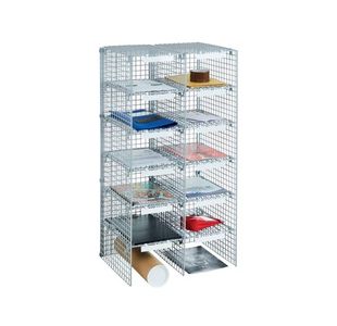 Go Secure Mailroom Sorting Unit 12 Compartment 2 x 6 Columns VP86706