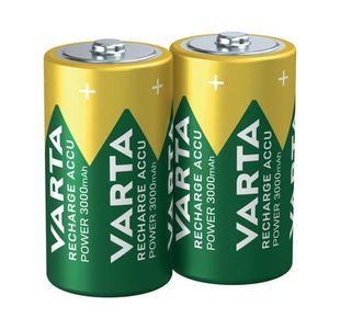 Varta C Rechargeable Accu Battery NiMH 3000 mAh (Pack of 2) 56714101402
