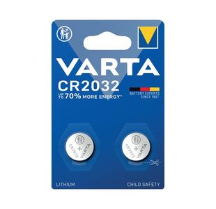 Varta CR2032 Lithium Coin Cell Battery (Pack of 2) 06032101402