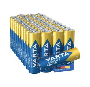 Varta Longlife Power AA Battery (Pack of 40) 04906121194