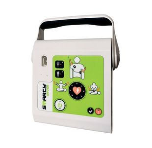 Smarty Saver Fully Automatic Defibrillator with Sturdy Defibrillator Case SM1B1002