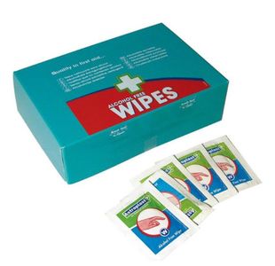 Wallace Cameron Individually Wrapped alcohol-Free Wipes (Pack of 100) 1602014