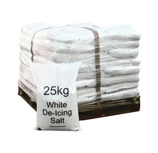Winter De-Icing Salt White 25kg (Pack of 40) 383208