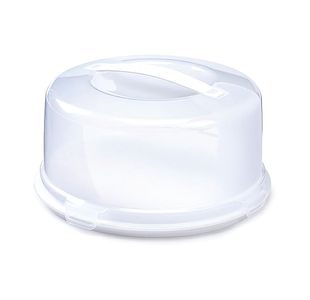 Whitefurze Round Cake Storage Box 300mm Pack of 5 F08RO