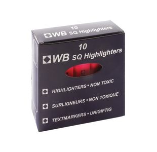 Pink Hi-Glo Highlighter (Pack of 10) HI2717 819128