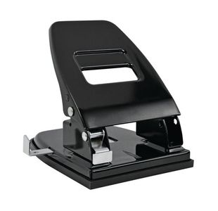 Black Heavy Duty Metal Hole Punch 40 Sheet WX01236