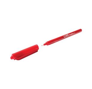 Fineliner 0.4mm Red Pens (Pack of 10) WX25009
